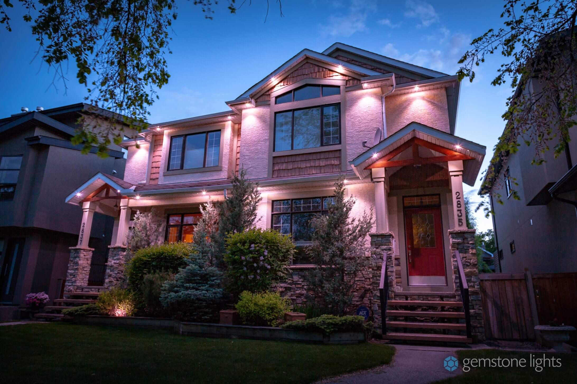 home exterior lighting